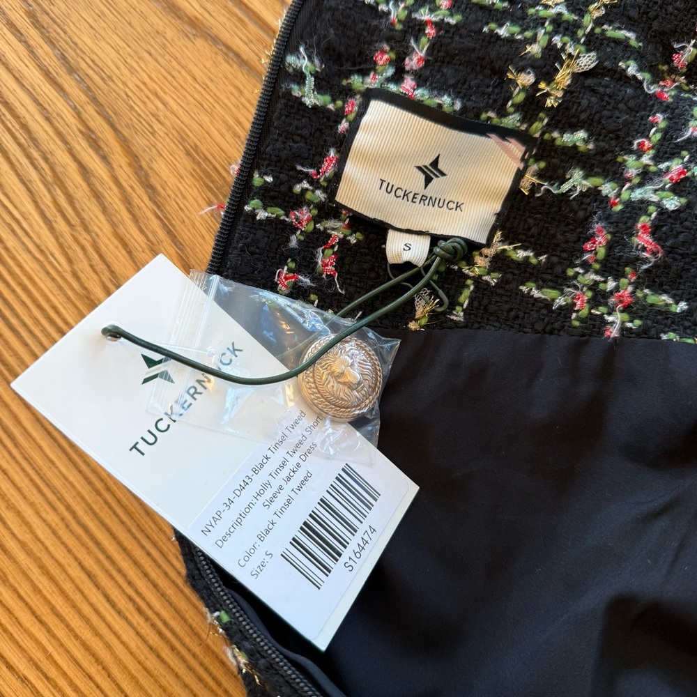 Tuckernuck Jackie Dress Holiday Tinsel - Picture 7 of 11